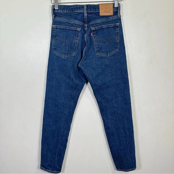 Levi's Womens Size 24 Wedgie Icon Fit Dark Wash  Jeans - Picture 16 of 16